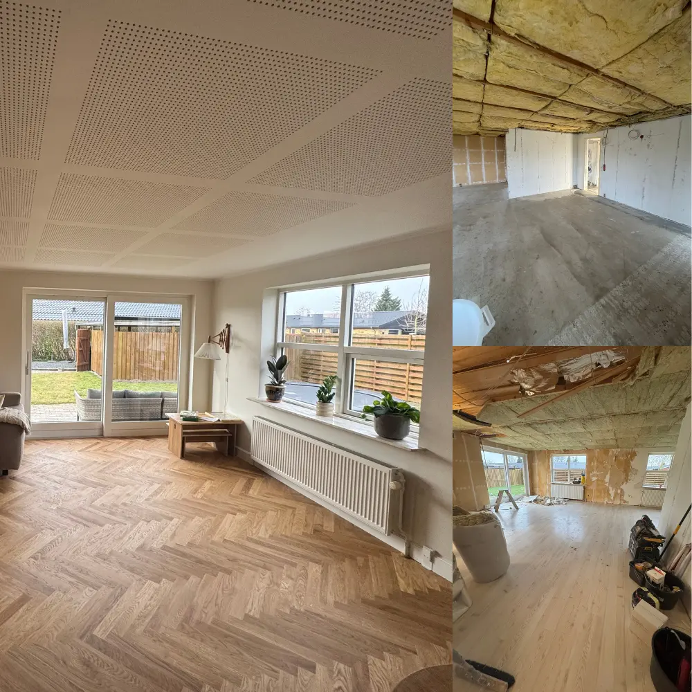 Renovering af tilbygning